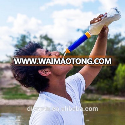 Personal water filter straw 1500L outdoor drinking water device portable water filter (PS01)