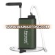 personal mini water filtration olive water filter with 3000L rigid purification