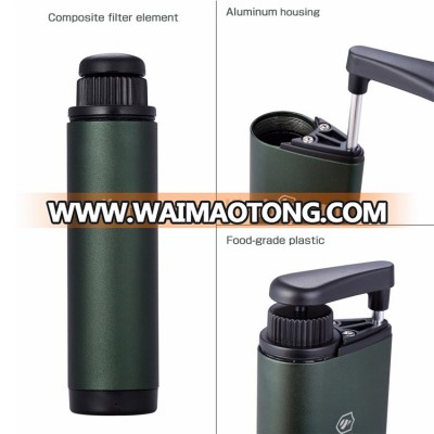 camping equipment backpack bottle water purifier personal mini water purification